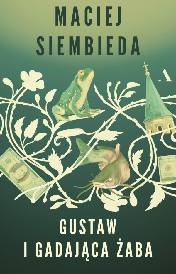 Gustaw i gadająca żaba — okładka e-booka