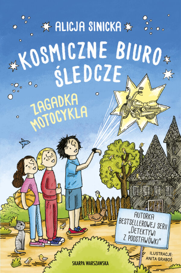 Kosmiczne biuro śledcze. Zagadka motocykla — okładka e-booka