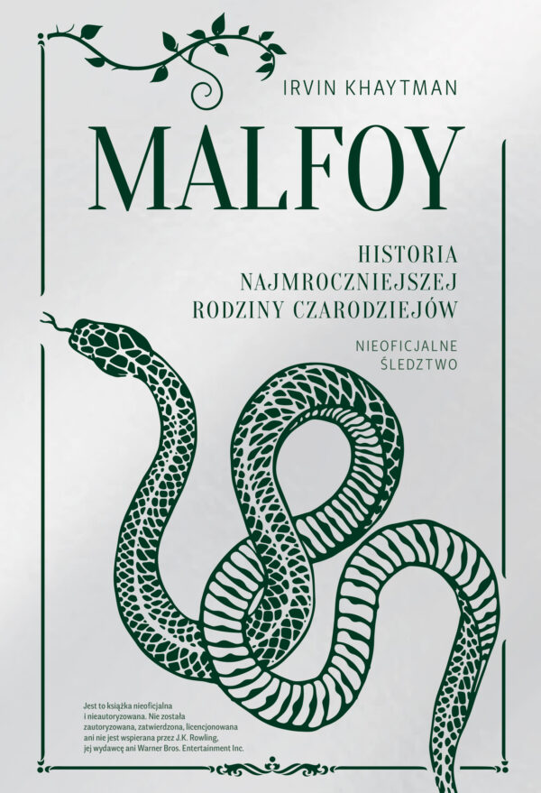 Malfoy. Historia najmroczniejszej rodziny czarodziejów — okładka e-booka