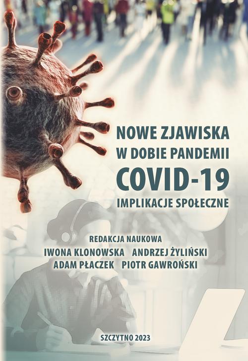 Nowe zjawiska w dobie pandemii COVID-19. Implikacje społeczne — okładka e-booka