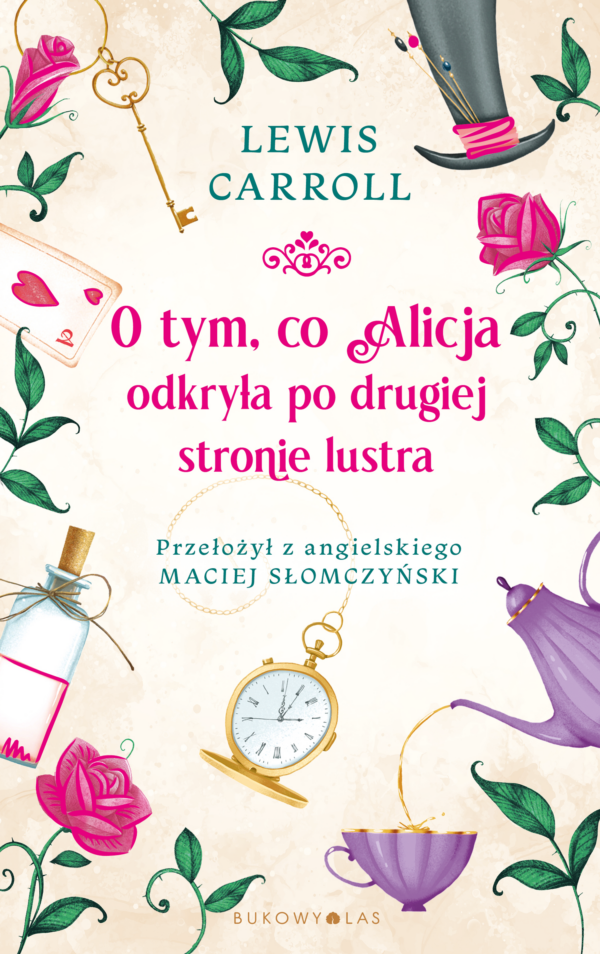 O tym, co Alicja odkryła po drugiej stronie lustra — okładka e-booka