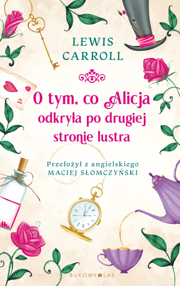 O tym, co Alicja odkryła po drugiej stronie lustra — okładka e-booka