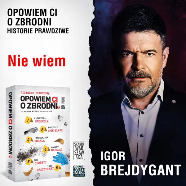 Opowiem ci o zbrodni 5. Nie wiem — okładka e-booka
