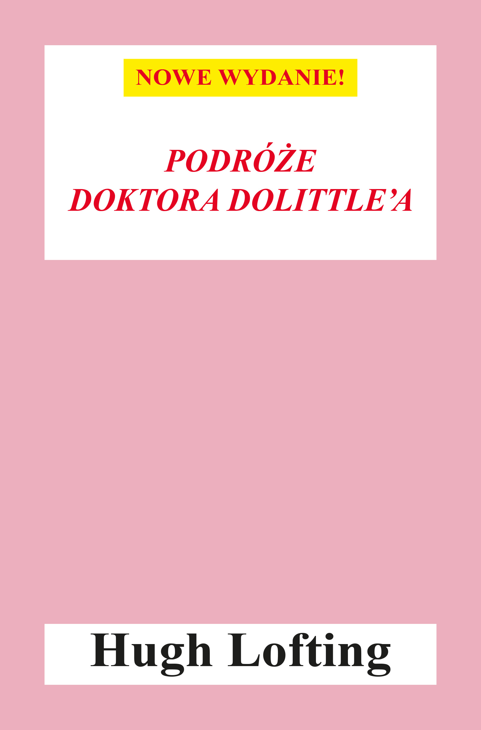 Podróże doktora Dolittle — okładka e-booka