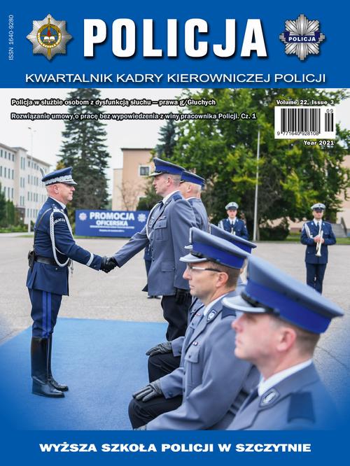 Policja 3/2021 — okładka wydania