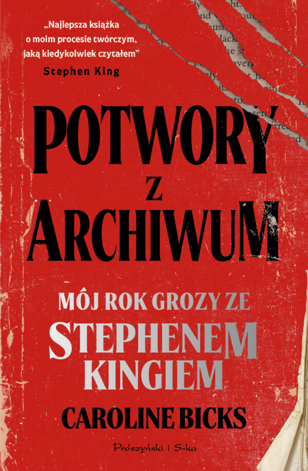 Potwory z archiwum. Mój rok grozy ze Stephenem Kingiem — okładka e-booka