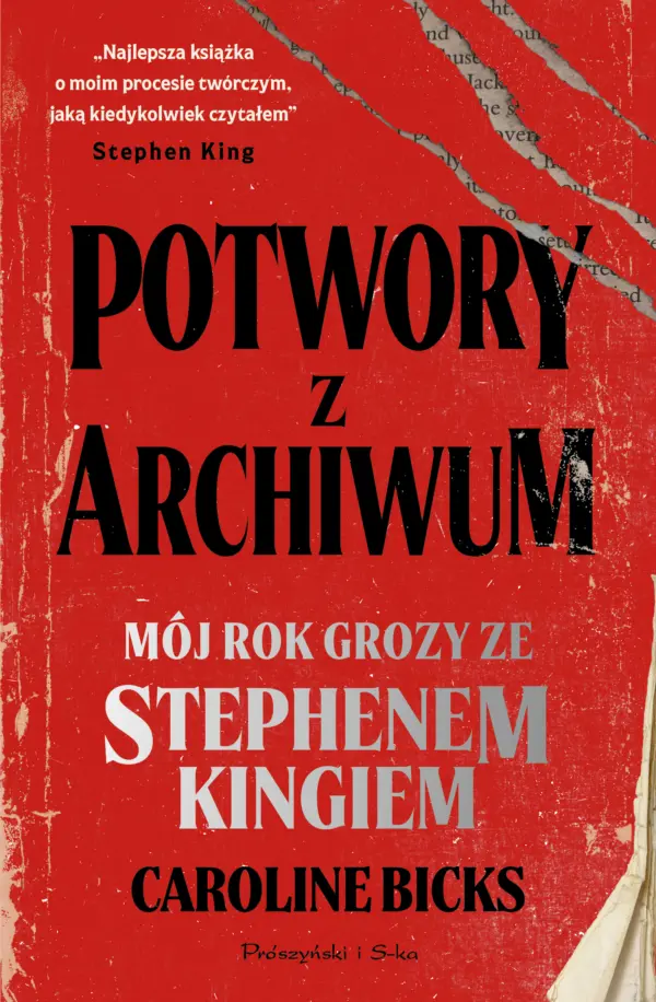 Potwory z archiwum. Mój rok grozy ze Stephenem Kingiem — okładka e-booka