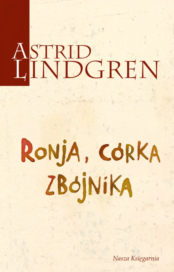 Ronja, córka zbójnika — okładka e-booka