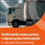 Rozliczanie czasu pracy i odpoczynku kierowców w załodze dwuosobowej — okładka e-booka