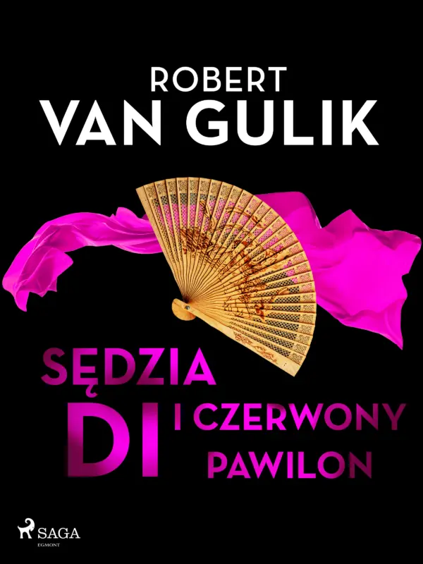 Sędzia Di i czerwony pawilon — okładka e-booka