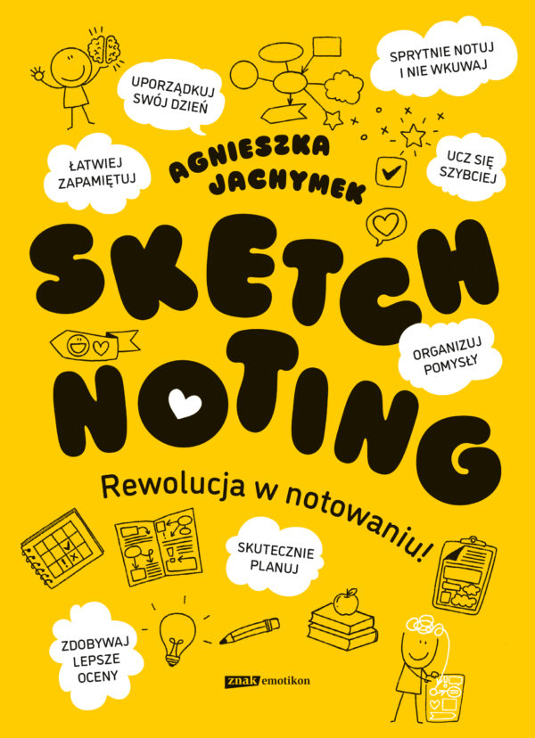 Sketchnoting. Rewolucja w notowaniu — okładka e-booka