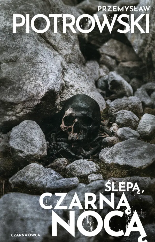 Ślepą, czarną nocą — okładka e-booka