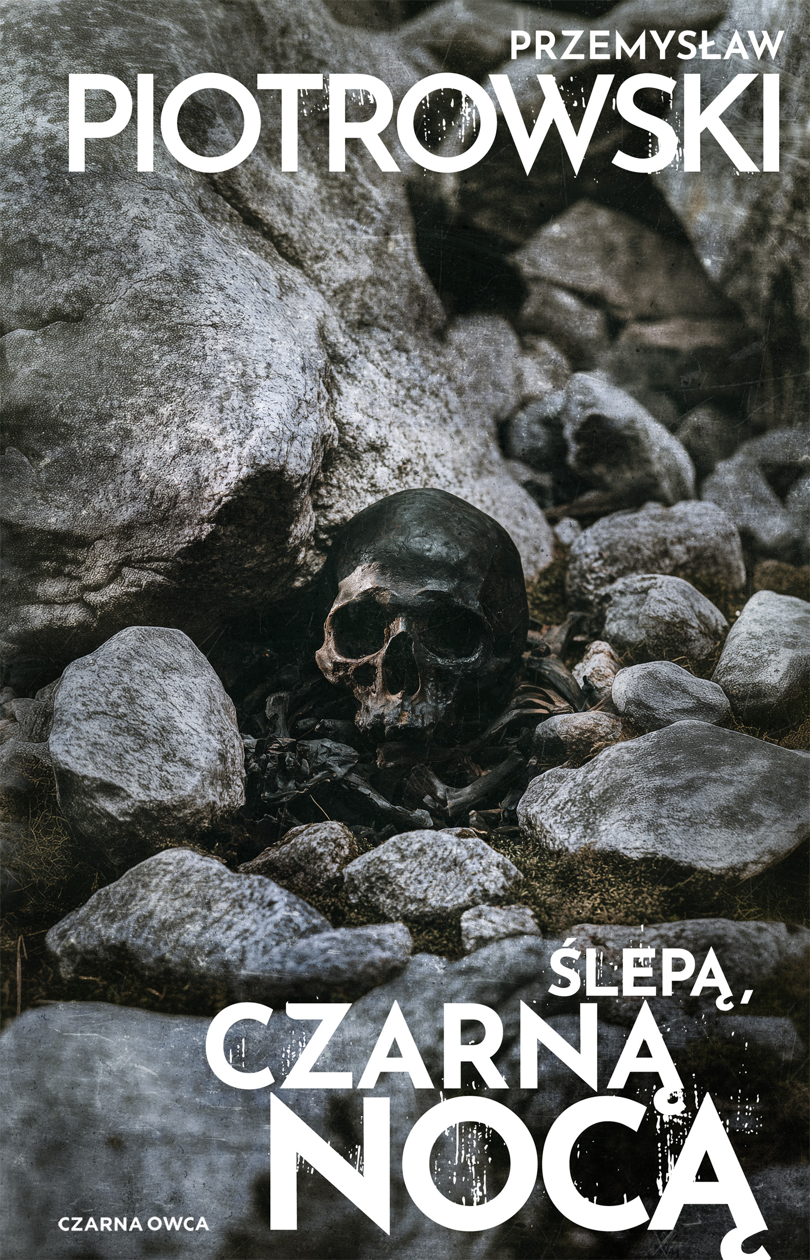Ślepą, czarną nocą — okładka e-booka