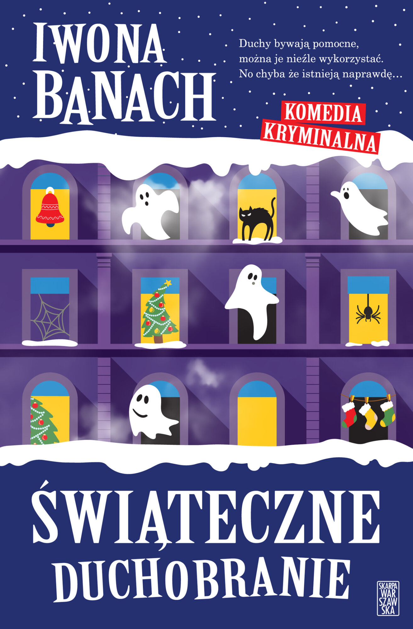 Świąteczne duchobranie — okładka e-booka