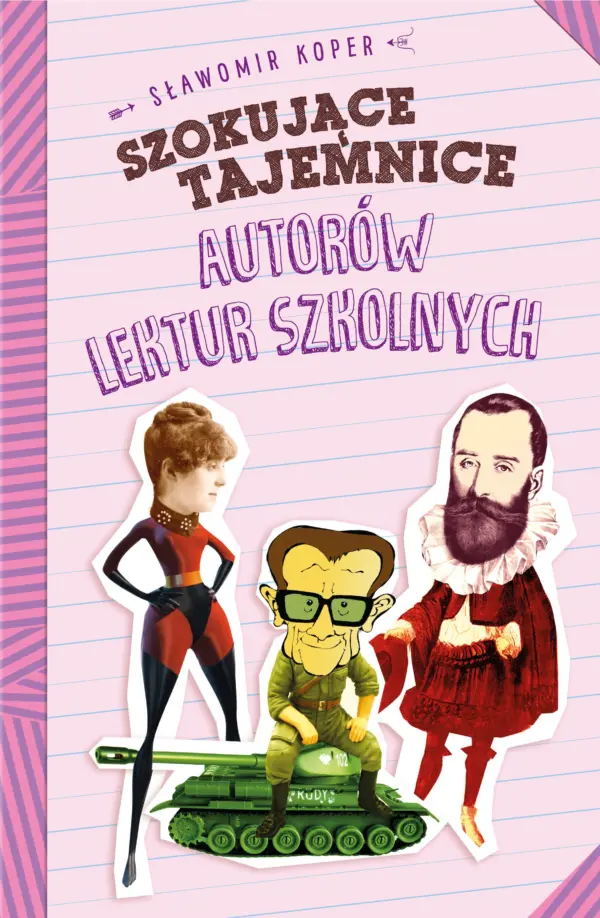 Szokujące tajemnice autorów lektur szkolnych — okładka e-booka