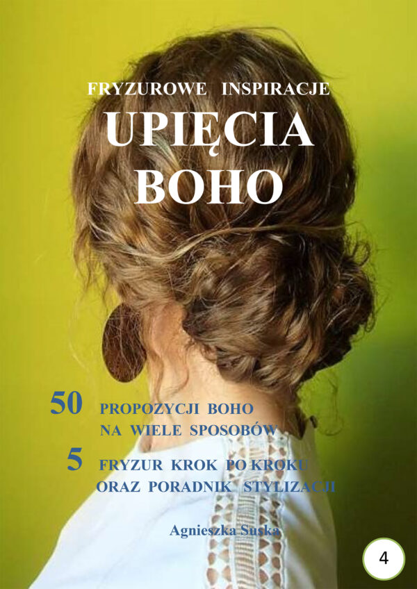Upięcia boho. Fryzurowe inspiracje — okładka e-booka