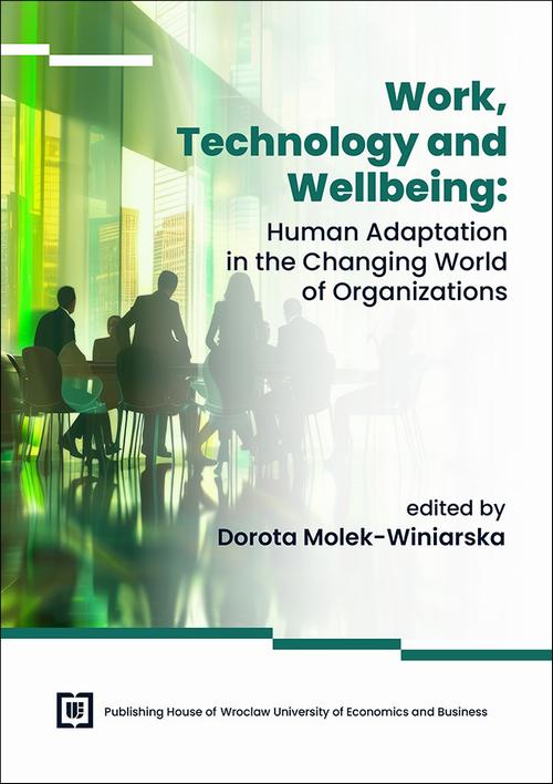 Work, Technology, and Wellbeing: Human Adaptation in the Changing World of Organizations — okładka e-booka