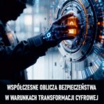 Współczesne oblicza bezpieczeństwa w warunkach transformacji cyfrowej — okładka e-booka