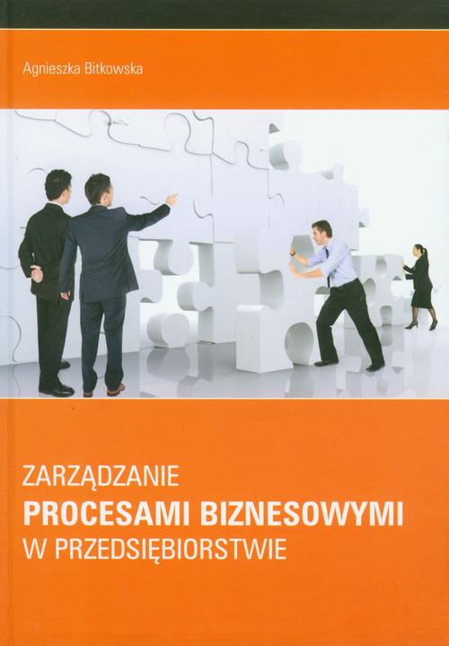 Zarządzanie procesami biznesowymi w przedsiębiorstwie — okładka e-booka