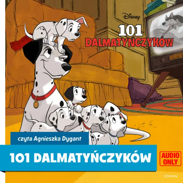 101 dalmatyńczyków — okładka audiobooka