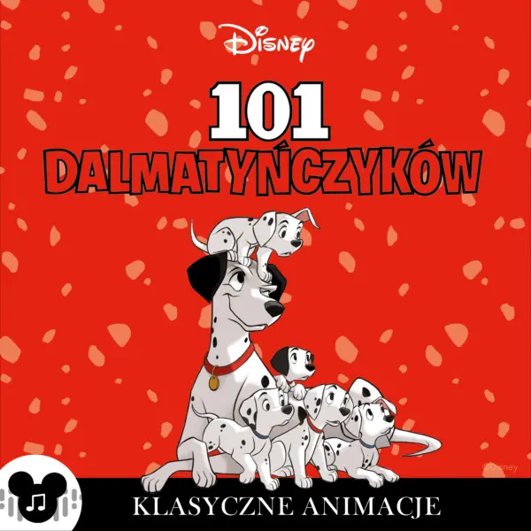 101 dalmatyńczyków — okładka audiobooka