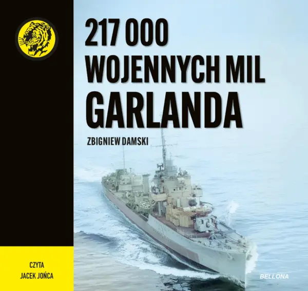 217 000 wojennych mil Garlanda — okładka audiobooka