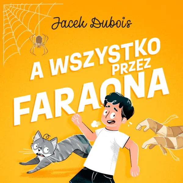 A wszystko przez Faraona — okładka audiobooka
