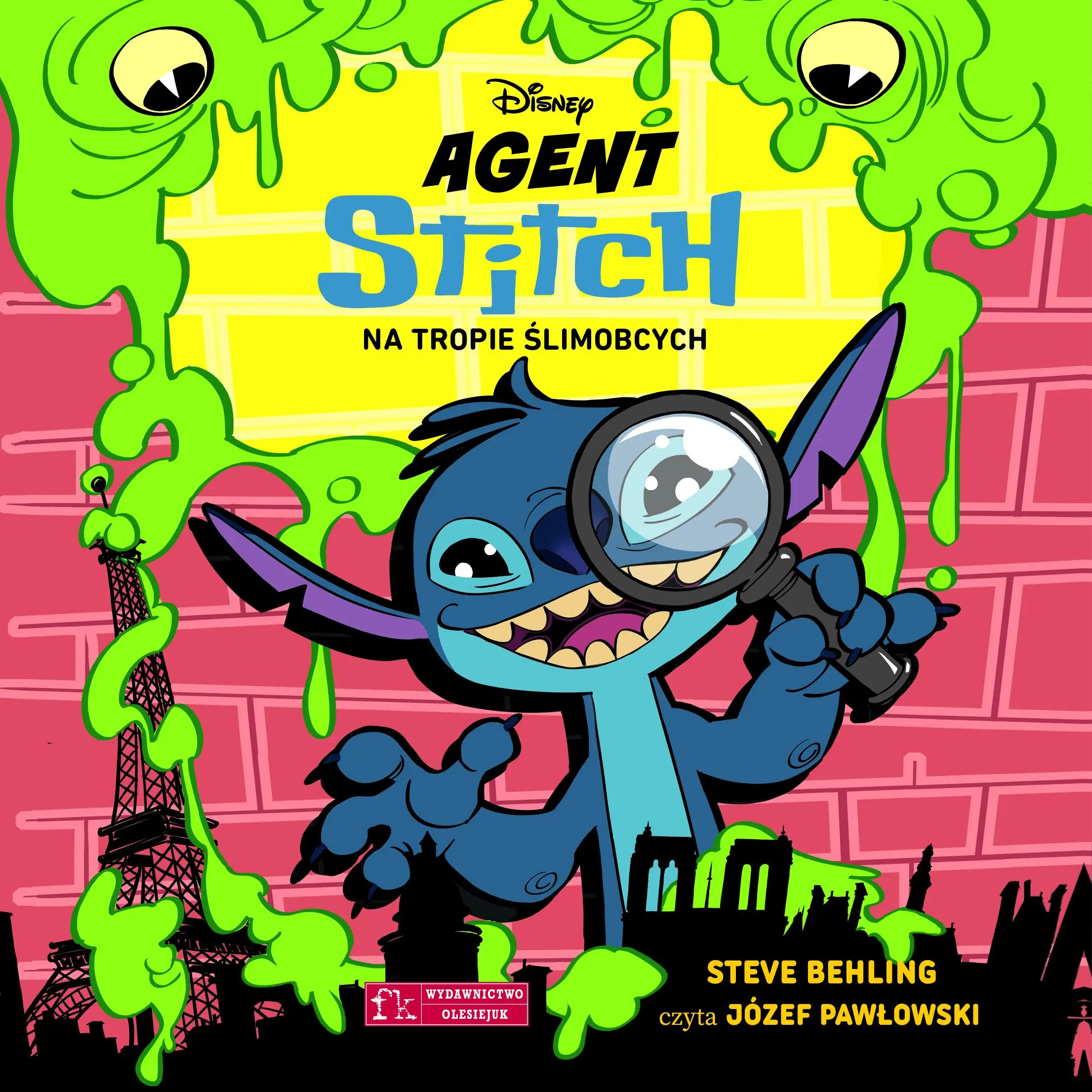 Agent Stitch. Tom 1. Na tropie ślimobcych. Disney — okładka audiobooka