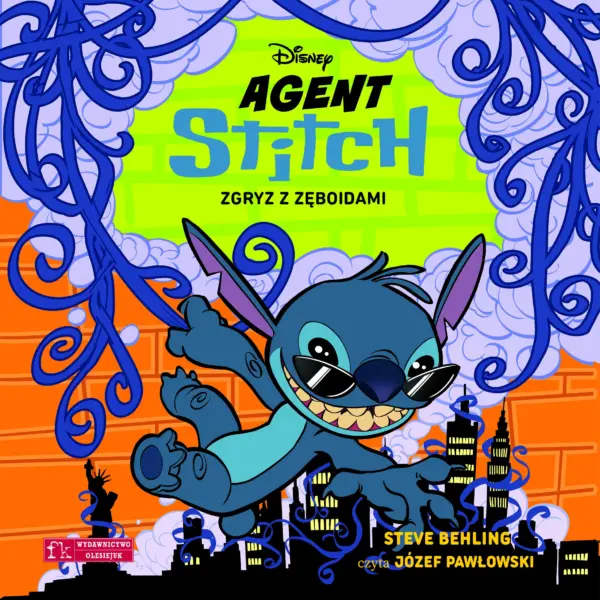 Agent Stitch. Tom 2. Zgryz z zęboidami. Disney — okładka audiobooka