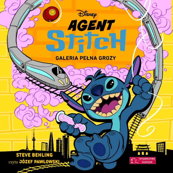 Agent Stitch. Tom 3. Galeria pełna grozy. Disney — okładka audiobooka
