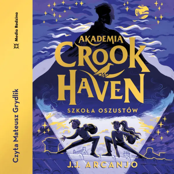 Akademia Crookhaven. Szkoła oszustów — okładka audiobooka