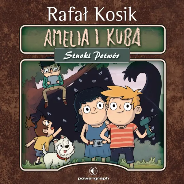 Amelia i Kuba (Tom 3). Amelia i Kuba. Stuoki potwór — okładka audiobooka