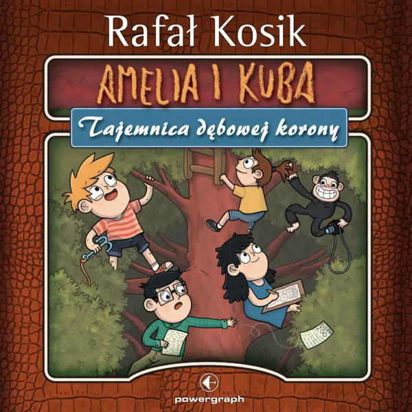 Amelia i Kuba (Tom 4). Amelia i Kuba. Tajemnica dębowej korony — okładka audiobooka