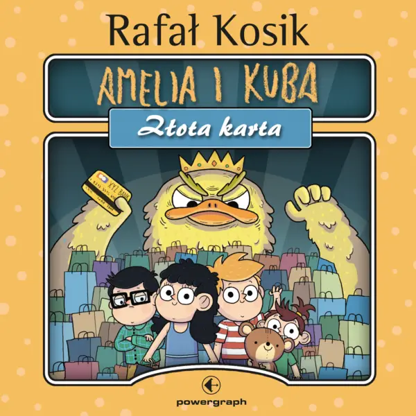 Amelia i Kuba (Tom 7). Amelia i Kuba. Złota karta — okładka audiobooka