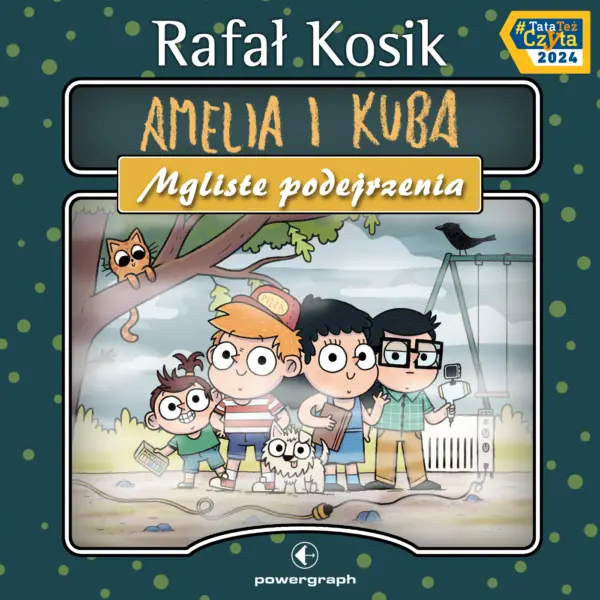 Amelia i Kuba (Tom 8). Amelia i Kuba. Mgliste podejrzenia — okładka audiobooka