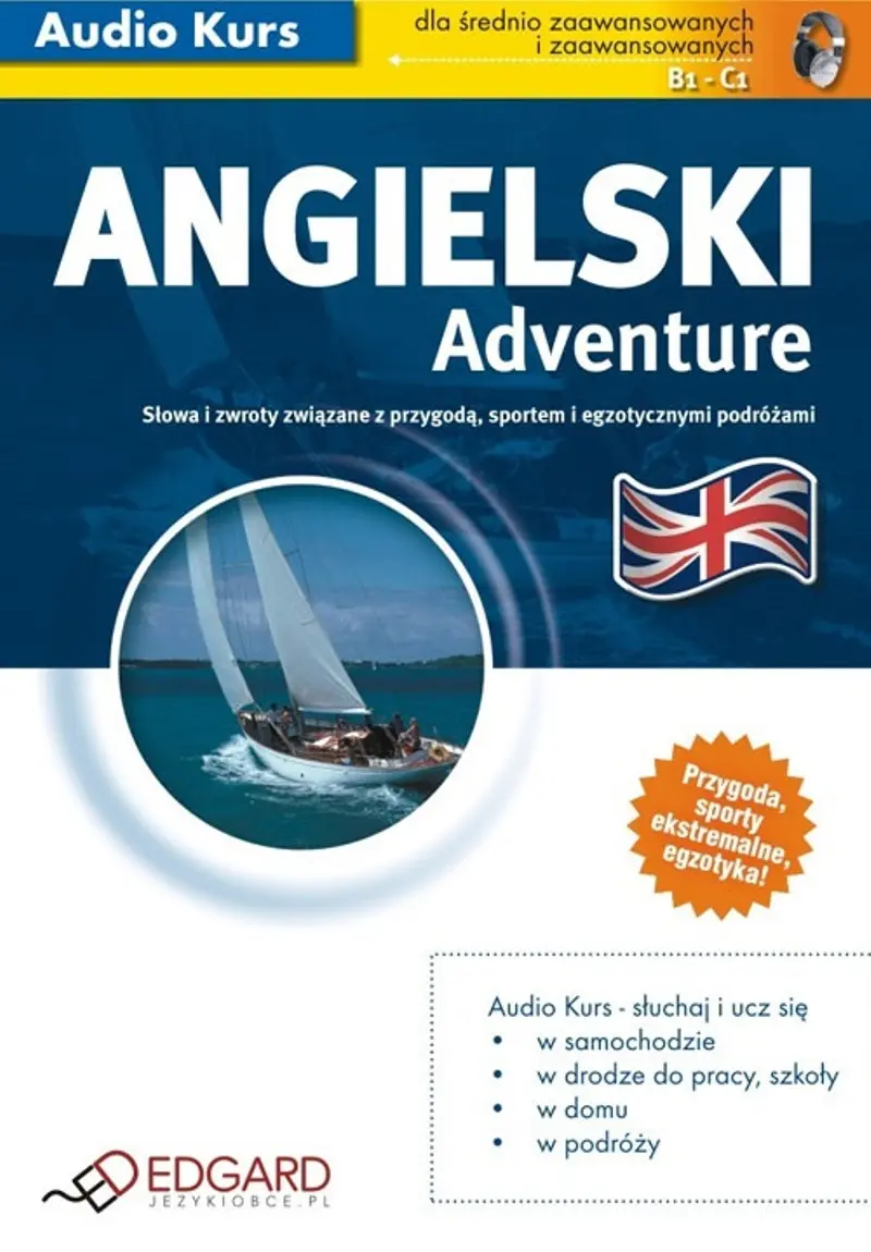 Angielski Adventure — okładka audiobooka