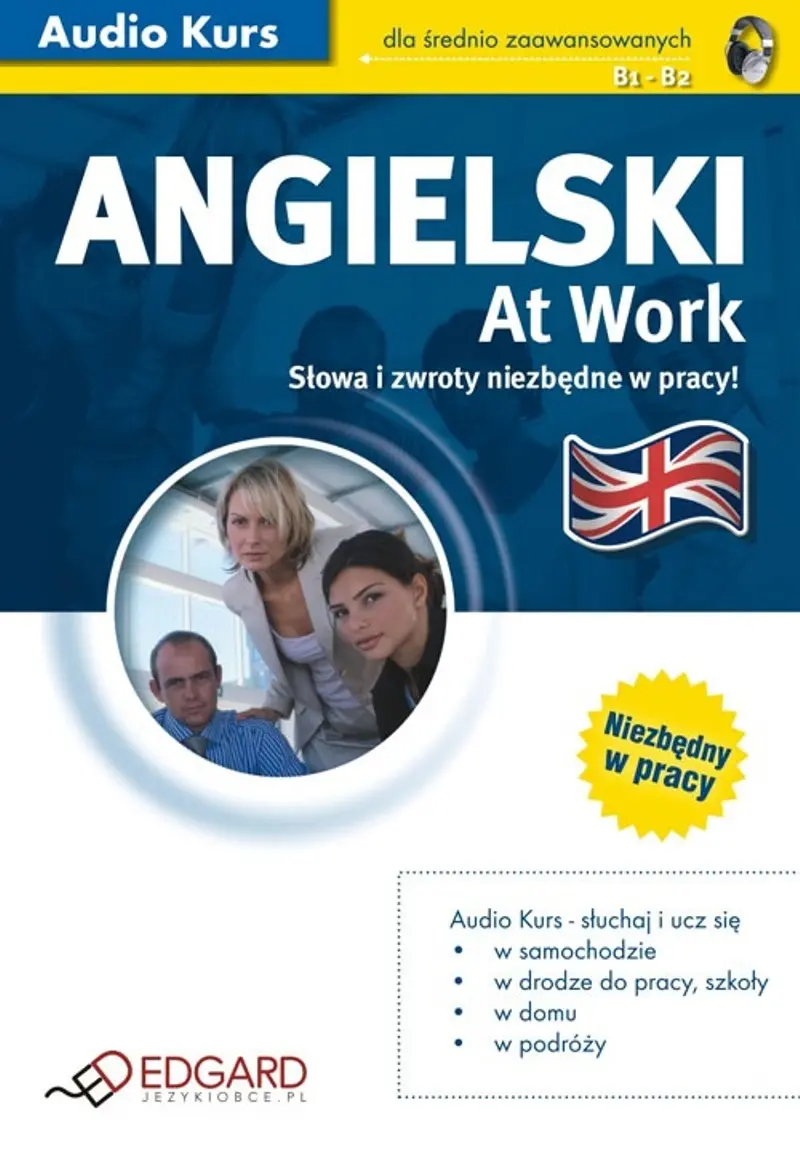 Angielski At Work — okładka audiobooka