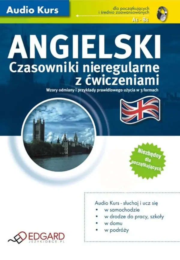 Angielski Czasowniki nieregularne — okładka audiobooka