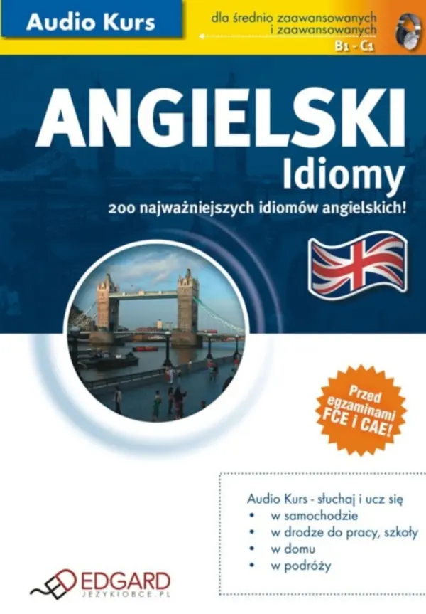 Angielski Idiomy — okładka audiobooka