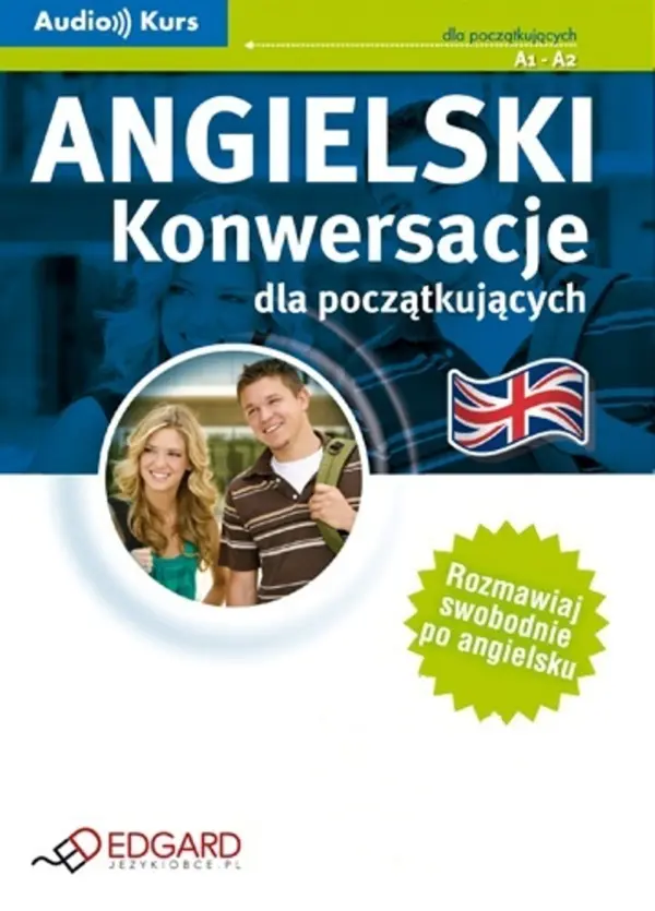 Angielski - Konwersacje dla początkujących — okładka audiobooka