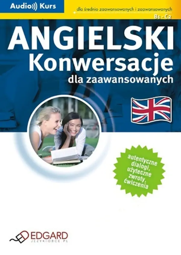 Angielski - Konwersacje dla zaawansowanych — okładka audiobooka