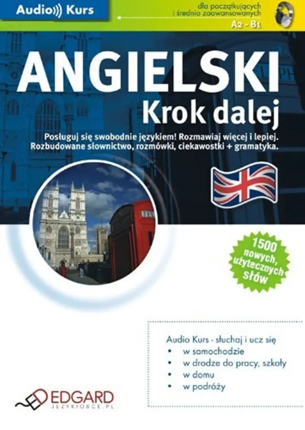 Angielski. Krok dalej — okładka audiobooka