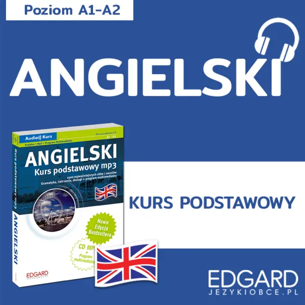 Angielski. Kurs podstawowy — okładka audiobooka
