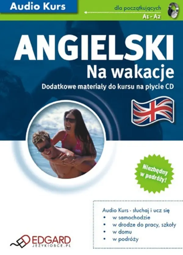 Angielski Na wakacje — okładka audiobooka
