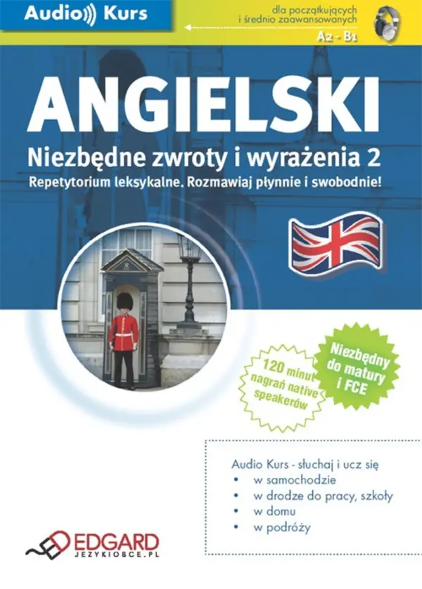 Angielski - Niezbędne zwroty i wyrażenia 2 — okładka audiobooka