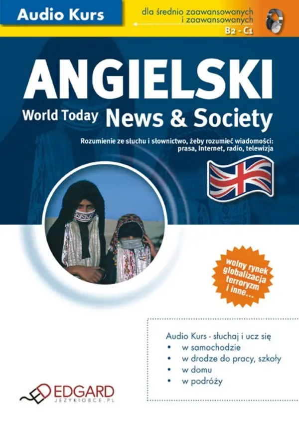 Angielski World Today News and Society — okładka audiobooka
