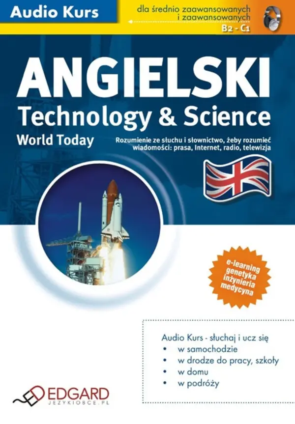 Angielski World Today Technology and Science — okładka audiobooka