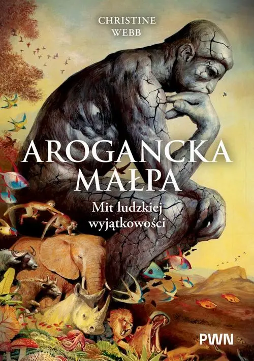 Arogancka małpa — okładka e-booka