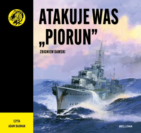 Atakuje was "Piorun" — okładka audiobooka