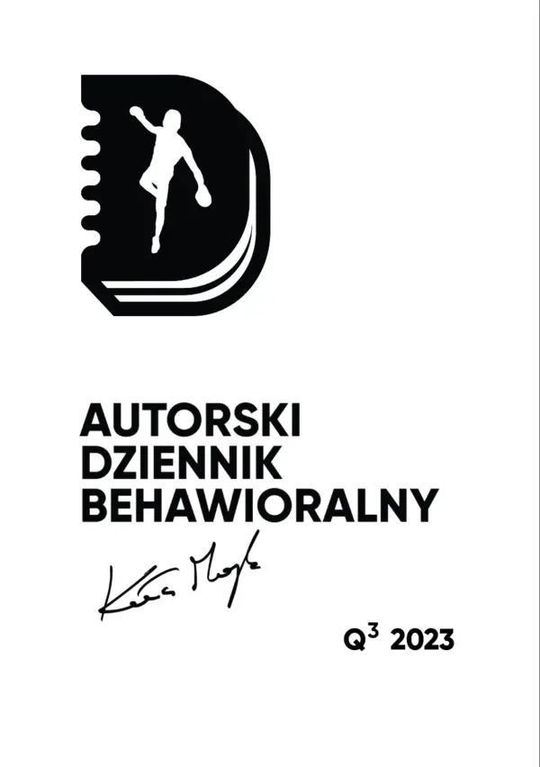 Autorski Dziennik Behawioralny - Q3 2023 - Dla posiadaczy fizycznego Dziennika — okładka e-booka